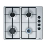 Bosch Series | 2, Stainless Steel Integrated 4 Burner Gas Hob-PBP6B5B80