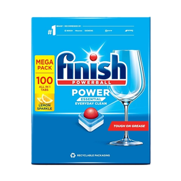 Finish Power Essential Dishwashing 100 Tablets