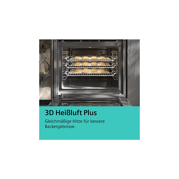 Siemens iQ100, Stainless Steels Built-in Electric Oven-HB510ABR1 - Image 5