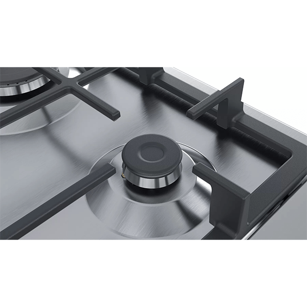 Bosch Series | 4, Stainless Steel Integrated 3 Burner Gas Hob-PGC6B5B90 - Image 3