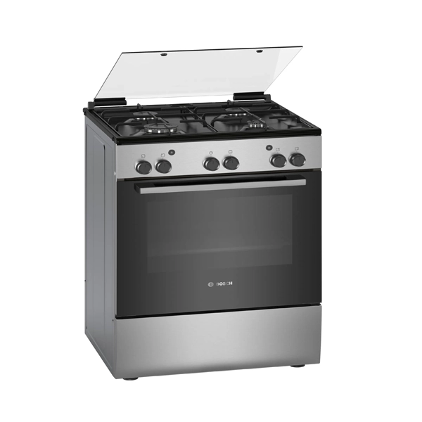 Bosch Series | 2, Stainless Steel Gas Range Cooker 4 Burner with Gas Oven-HGA120B51M
